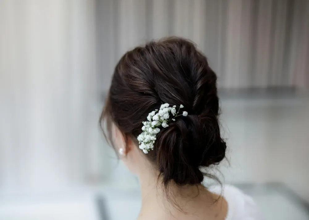 Chignon mariage à Auray